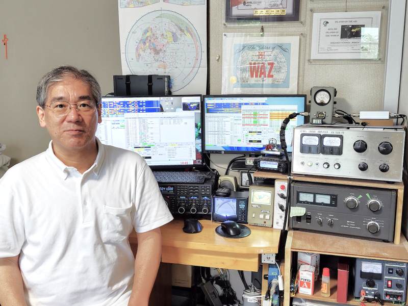 4CX250B 50メガアンプのある風景