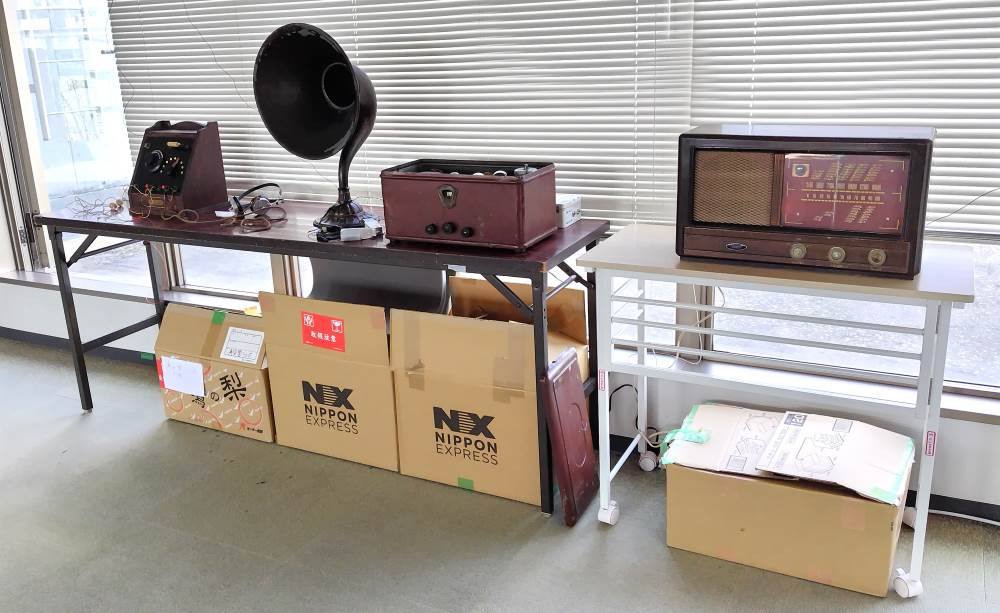 ラジオ展示